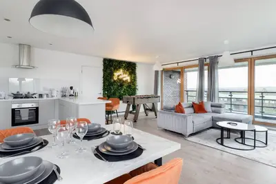 Image de Luxury 2 bed, Central, Free Parking, Smart Tv