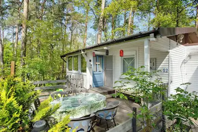 Image de Maison de vacances 'Strandhaus Am Haff' avec terrasse privée, jardin commun et Wi-Fi