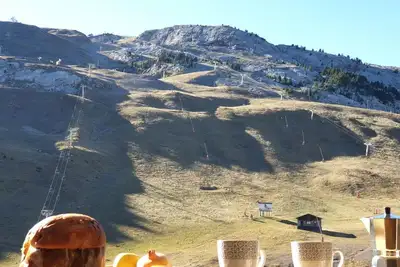 Image de Bel appartement au pied des pistes avec garage privé