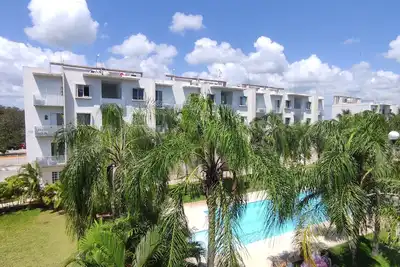Image de Departamento En Privada C Alberca Playa Del Carmen