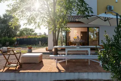 Image de Magnifique maison de vacances privée avec climatisation, Wifi, terrasse, vue panoramique et parking