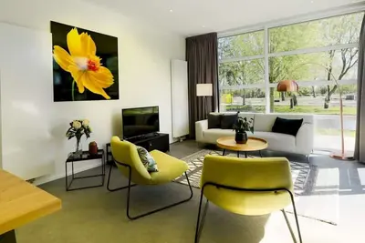 Image de Joli appartement dans une maison de vacances pour 4 personnes avec Wifi, Tv, terrasse et parking