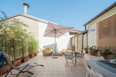 Image de Merveilleuse maison de vacances privée pour 8 personnes avec climatisation, Tv, patio et parking