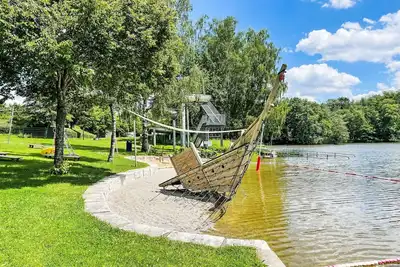 Image de Agréable appartement dans une maison de vacances avec climatisation, Wifi, Tv et terrasse
