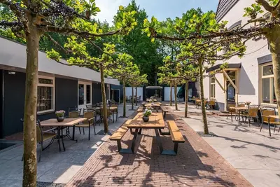 Image de Bel appartement dans une maison de vacances pour 6 personnes avec Wifi, piscine, Tv et terrasse