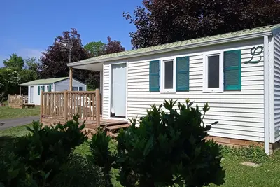 Image de Appartement dans une maison de vacances avec internet, piscine, Tv, terrasse, animaux admis, parking