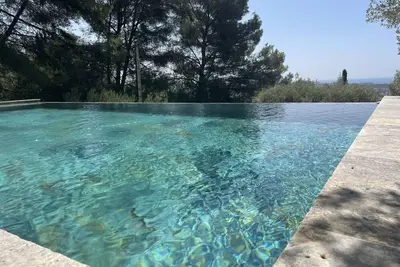 Image de Maison de vacances privée avec Wifi, piscine privée, climatisation, Tv, terrasse, vue panoramique