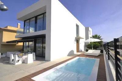 Image de Maison de vacances privée avec piscine privée, Wifi, climatisation, Tv, patio, vue panoramique