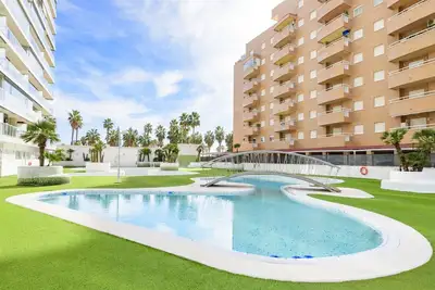 Image de Agréable appartement pour 4 personnes avec climatisation, Wifi, piscine, Tv, terrasse et parking