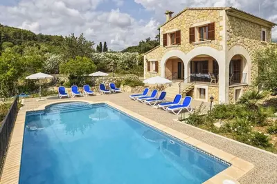 Image de Maison de vacances privée avec Wifi, piscine privée, climatisation, Tv, patio, vue panoramique