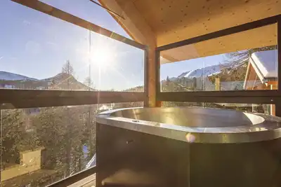 Image de Agréable appartement dans une maison de vacances avec Wifi, Tv, balcon, vue panoramique et parking