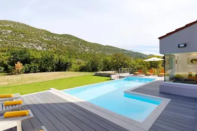 Image de Maison de vacances privée avec climatisation, Wifi, piscine privée, Tv, terrasse, parking