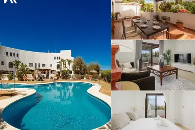 Image de Appartement avec vue sur les montagnes et terrasse sur le Golden Mile, Marbella