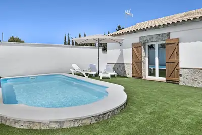 Image de Maison de vacances 'Casa Faquinse La Muela 1' avec vue sur les montagnes, Wi-Fi et climatisation
