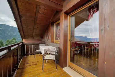 Image de Appartement \"Oberötzbauer Edelweiss\" avec vue sur les montagnes, jardin partagé et Wi-Fi