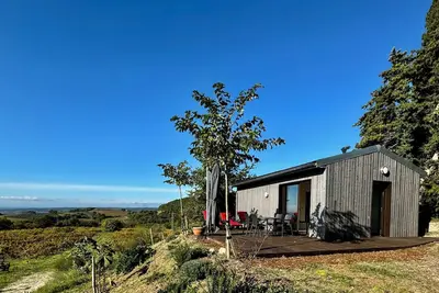 Image de Ermitage Saint Quinis - le Ponant, maison en bois ecoondes
