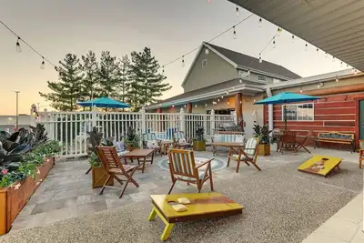 Image de Nature-Infused Riverside Lodging | Poolside Patio & Hot Tub | 4 Units