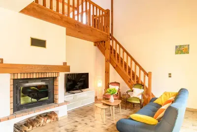 Image de Merveilleuse maison de vacances privée pour 8 personnes avec Wifi, Tv, terrasse et animaux admis