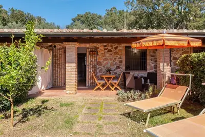 Image de Bel appartement dans une maison de vacances avec climatisation, Wifi, Tv, terrasse et animaux admis