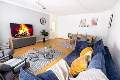 Image de A-citynetflixboxbetten -sofainnenstadtparkmöglichkeitenvollausstattungneu!