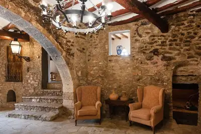 Image de Maison de vacances privée avec piscine privée, Wifi, Tv, animaux admis, vue panoramique, parking