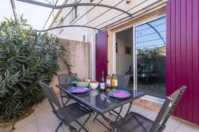 Image de Merveilleuse maison de vacances pour 4 personnes avec Wifi, climatisation, Tv et terrasse