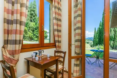 Image de Joli appartement pour 4 personnes avec piscine, Wifi, climatisation, Tv, animaux admis et parking