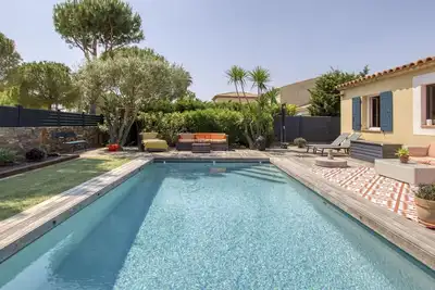 Image de Magnifique maison de vacances privée avec Wifi, piscine privée, climatisation, Tv et terrasse