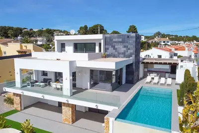 Maison de vacances privée avec climatisation, piscine privée, Wifi, Tv, terrasse, vue panoramique