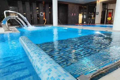Image de Agréable appartement pour 4 personnes avec piscine, Wifi, Tv, balcon et animaux admis