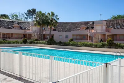 Image de Bel appartement pour 4 personnes avec climatisation, Wifi, piscine, Tv, terrasse et animaux admis