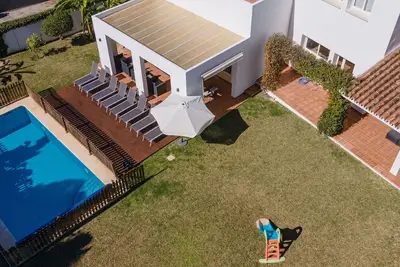Maison de vacances privée avec piscine privée, Wifi, climatisation, Tv, terrasse, parking
