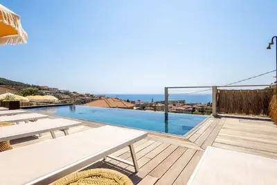 Image de Bel appartement pour 4 personnes avec Wifi, climatisation, piscine, Tv, patio et parking