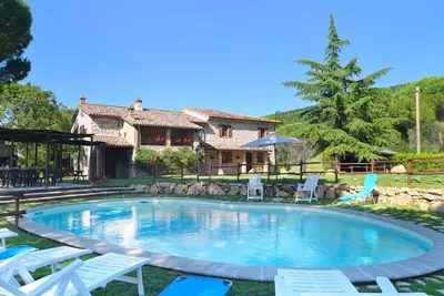 Image de Magnifique maison de vacances privée avec piscine privée, Wifi, Tv, patio, animaux admis, parking
