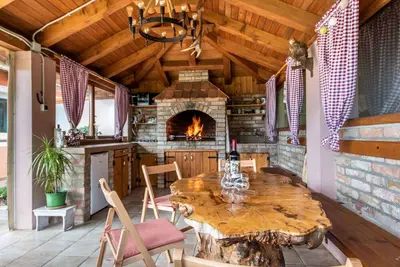 Image de Maison de vacances privée avec Wifi, climatisation, piscine privée, Tv, balcon, vue panoramique