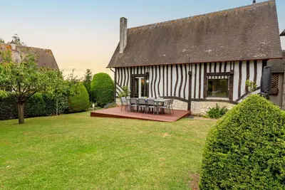 Image de Merveilleuse maison de vacances privée avec Wifi, Tv, terrasse, animaux admis et parking