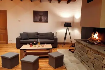 Image de Auberge 'Gite Les Sabots De Venus' avec vue sur les montagnes, terrasse privée et Wi-Fi