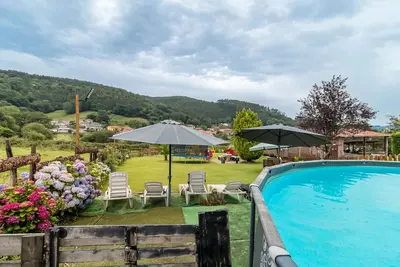 Image de Maison de vacances \"Casa Madrazo\" avec vue sur les montagnes, piscine privée et Wi-Fi