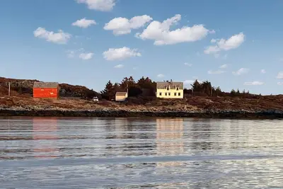 Image de Belle maison à Smøla avec vue sur la.