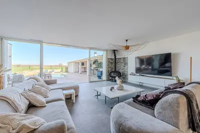 Image de propriete de luxe entre Montpellier et la mer