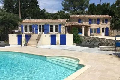 Image de New - Bergerie rénovée avec piscine, au coeur des vignobles, à 2 pas du village