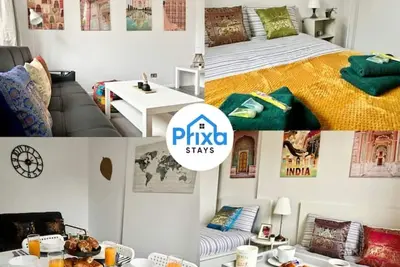 Image de Unique Indian Inspired Townhouse Sleeps 11 In Northampton