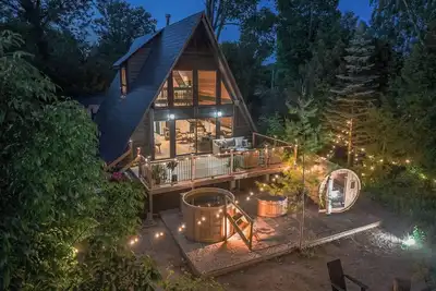 Image de Nordic Spa Retreat - hot tub/Cold tub/sauna/fireplace