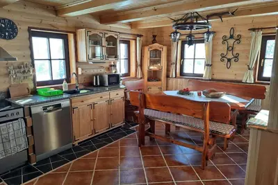 Image de Magnifique maison de vacances pour 10 personnes avec bain Ă remous, Wifi, Tv et parking