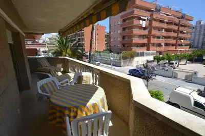 Image de Bel appartement pour 4 personnes avec Wifi, climatisation, piscine, Tv et terrasse