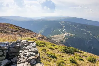 Image de Confortable appartement avec Wifi, Tv, terrasse, animaux admis, vue panoramique et parking