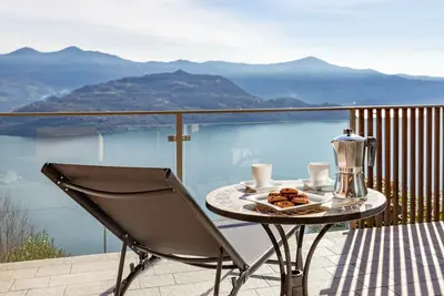 Image de Appartement de vacances Parzanica pour 2 - 5 personnes avec 2 chambres Ă coucher - Appartement de va