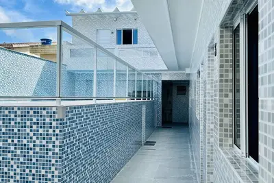 Image de Pousada Pazzini - Pousada com Piscina em Guarujá Apenas 1km da Praia da Enseada