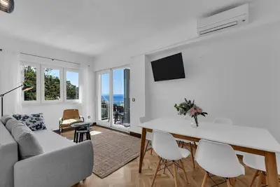 Image de Appartement de vacances Brela pour 1 - 6 personnes avec 2 chambres à coucher - Maison de vacances