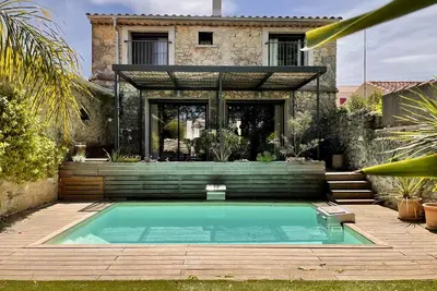 Image de La  vigneronne entre vignes et mer avec piscine privée